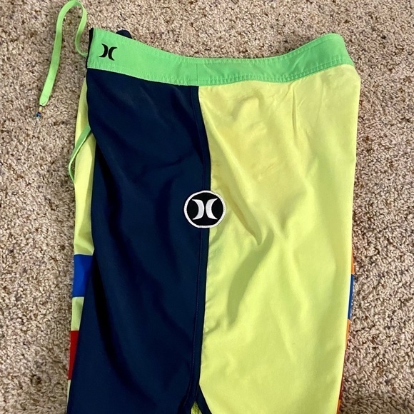 Hurley Neon Patchwork Board Shorts - Picture 6 of 8
